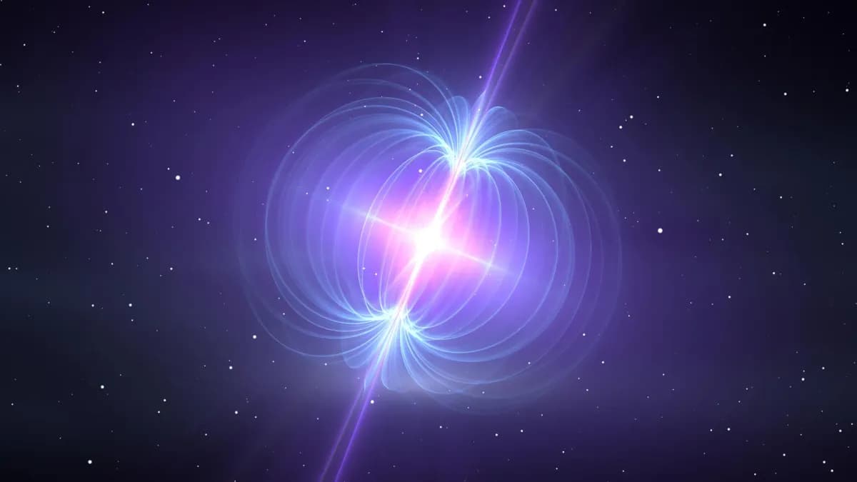 Un destello de rayos X récord podría revelar el nacimiento de un magnetar