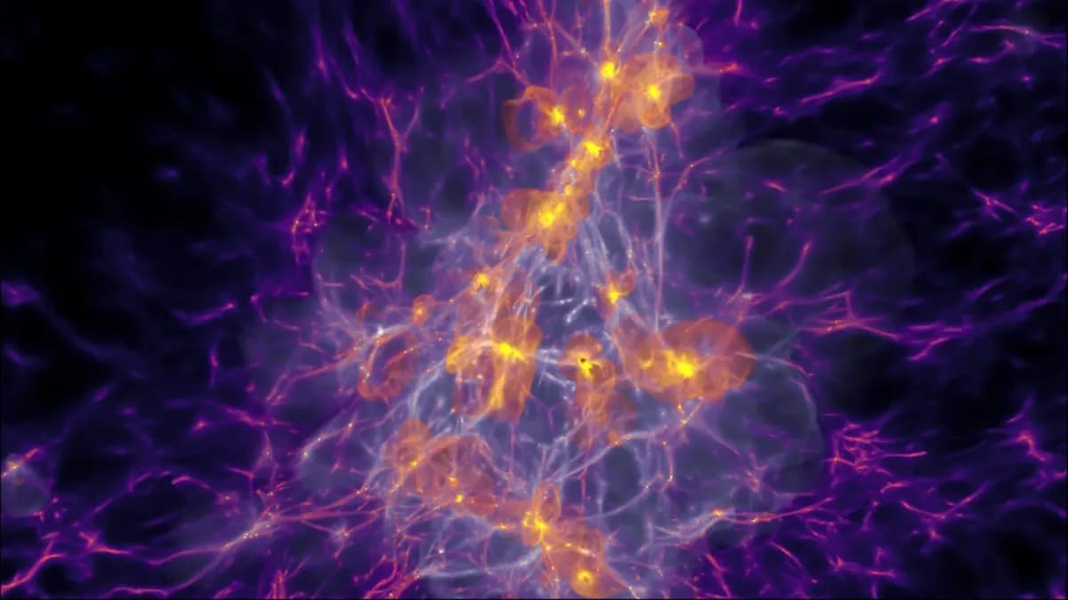 Simulaciones revelan cómo las primeras estrellas transformaron el universo