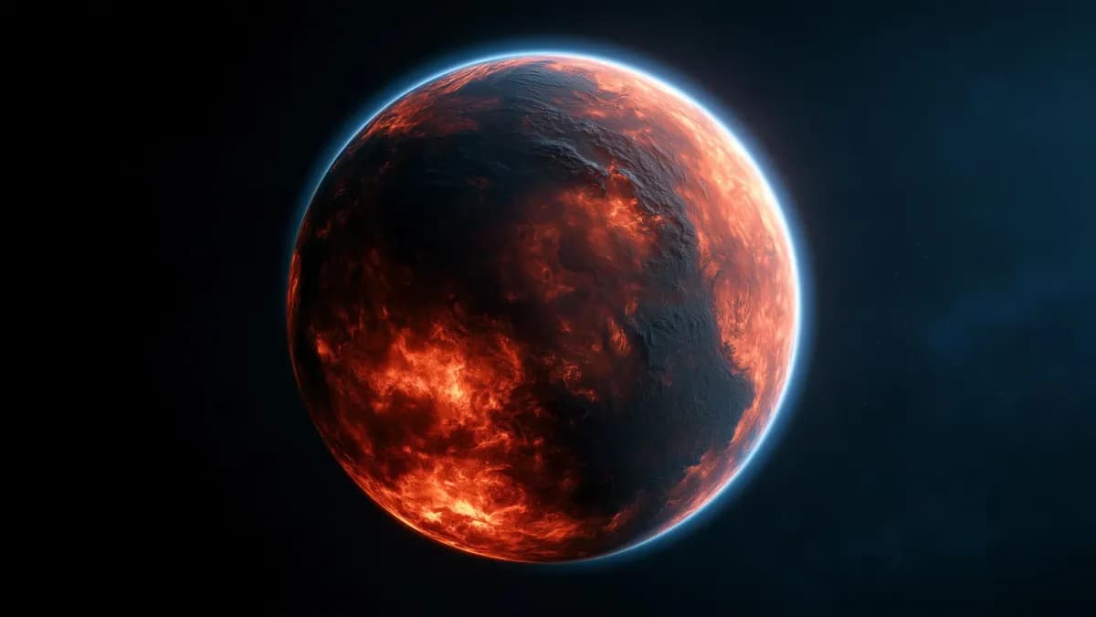 El Telescopio James Webb detecta atmósfera en un mundo de lava