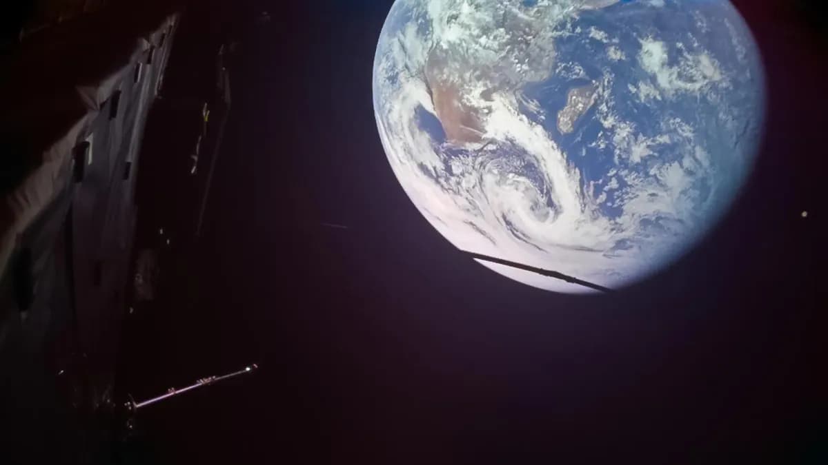 La sonda Juice de la ESA utiliza la Tierra como impulso hacia Júpiter