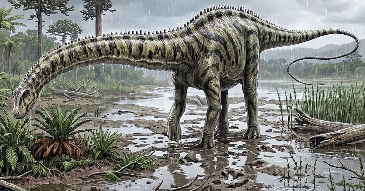 Descubren en Teruel el primer diplodocus fuera de Norteamérica