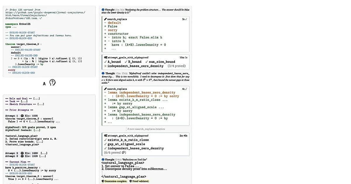 AlphaProof Nexus de Google DeepMind resuelve problemas matemáticos históricos