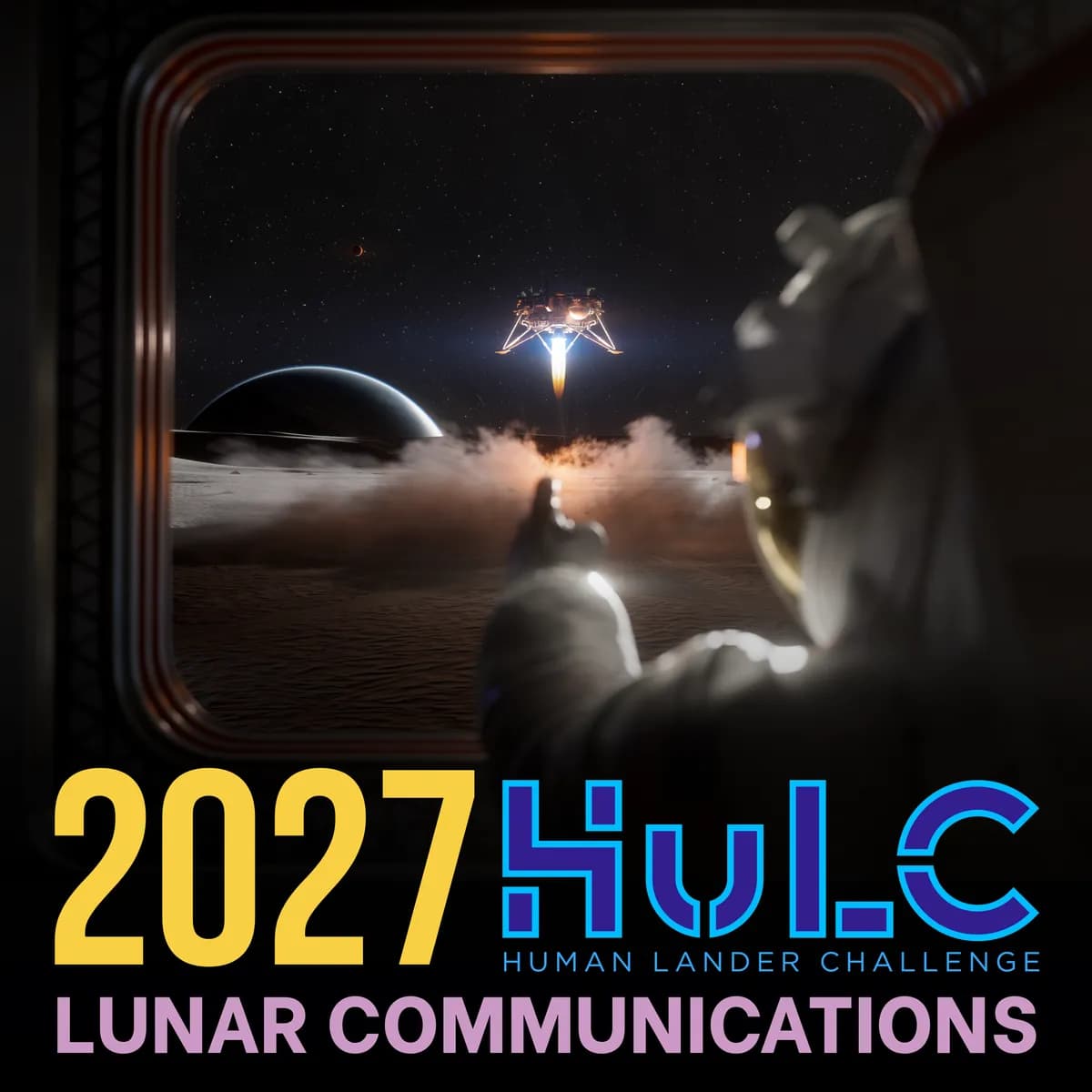 NASA lanza el Desafío de Lander Humano 2027 para comunicaciones lunares