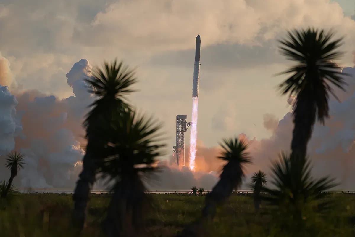 El Starship de SpaceX alcanza la órbita terrestre en su decimocuarto vuelo de prueba