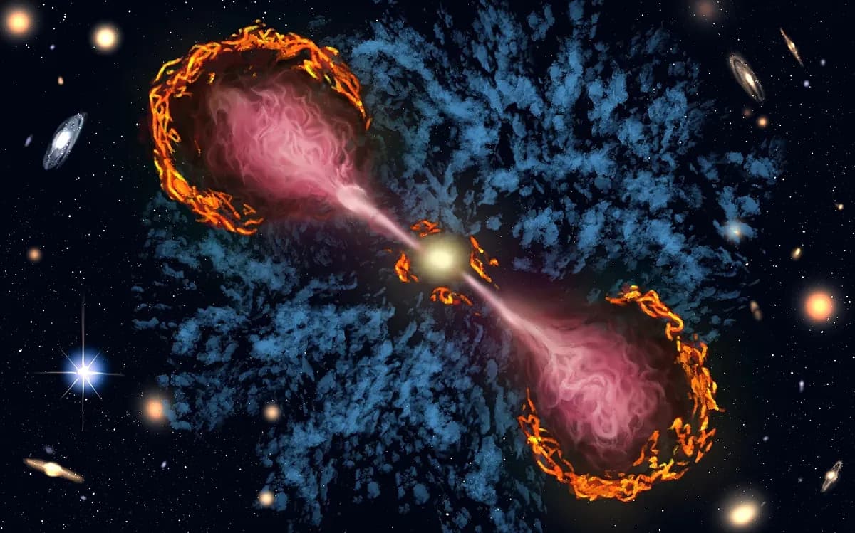 Los agujeros negros podrían 'apagar' galaxias mediante sus chorros