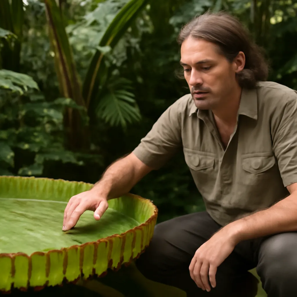 Descubrimiento de una nueva especie de nenúfar gigante en Colombia
