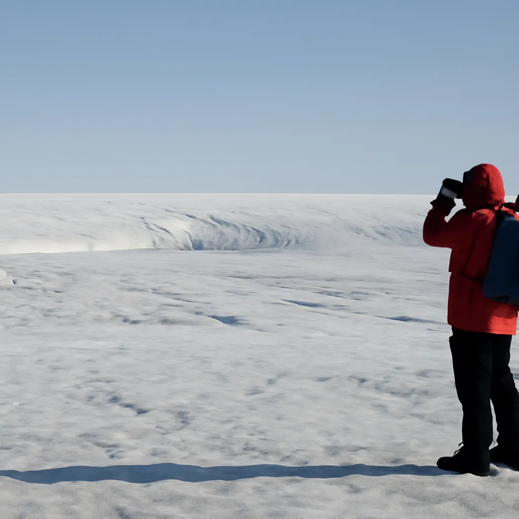 Nuevo mapa revela valles ocultos bajo el hielo de Groenlandia