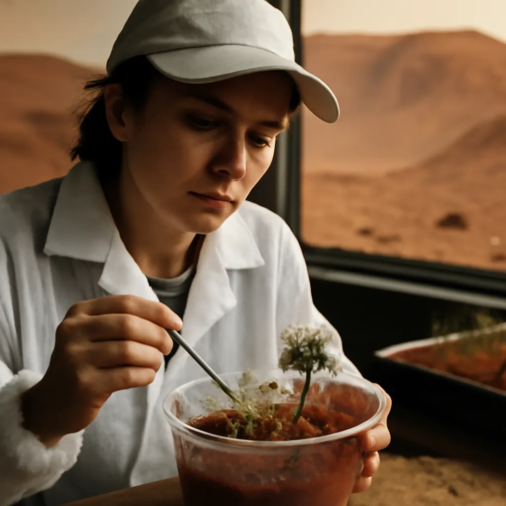 Los hongos podrían transformar el cultivo en Marte