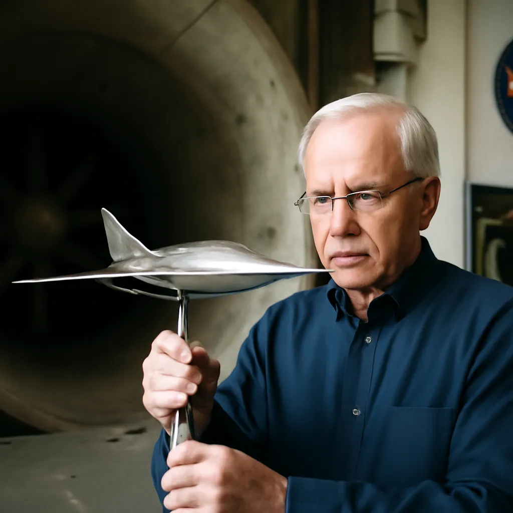 NASA realiza pruebas innovadoras con pintura sensible a la presión en un túnel de viento